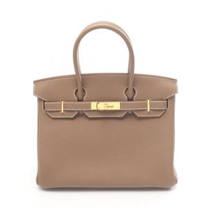 エルメス バーキン30 エトゥープ ブランドオフ HERMES その他 ハンドバッグ トゴ 中古 レディース