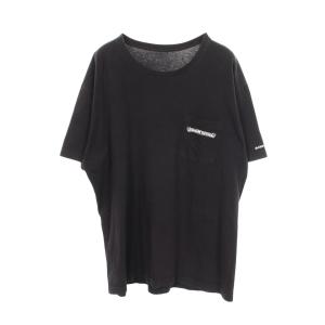 クロムハーツ スクロールラベル ポケット付き ブランドオフ CHROME HEARTS コットン 半袖Tシャツ コットン 中古 メンズ