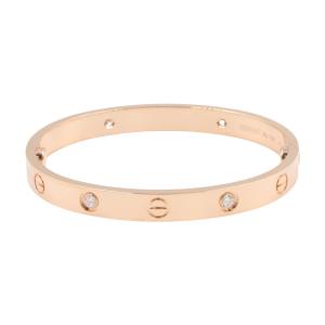 カルティエ ラブブレス 4PD ブランドオフ CARTIER K18PG（ピンクゴールド） ブレスレット 750PG 中古 レディース