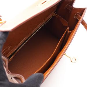 エルメス ケリー25 ゴールド 2WAY ブラ...の詳細画像2