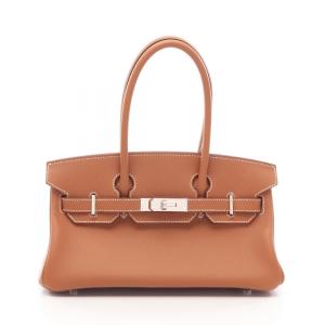 エルメス ショルダーバーキン ゴールド ブランドオフ HERMES その他 ショルダーバッグ エヴァーカラー 中古 レディース