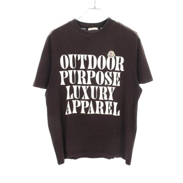 モンクレール ロゴプリント ブランドオフ MONCLER コットン 半袖Tシャツ コットン 中古 メ...