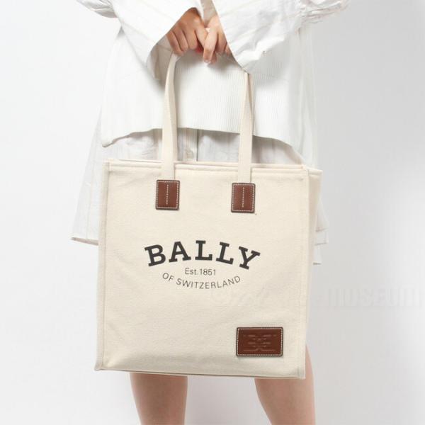 BALLY バリー トートバッグ Crystalia Fabric Tote クリスタリアファブリッ...