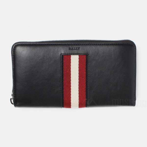 BALLY バリー 長財布 ウォレット BALEN バレン メンズ レザー ラウンドジップ SBL6...