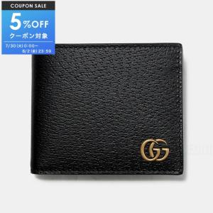 GUCCI グッチ メンズ 二つ折り財布 ロゴ レザー ウォレット 428726DJ20T｜インポートセレクトMikeMuseum