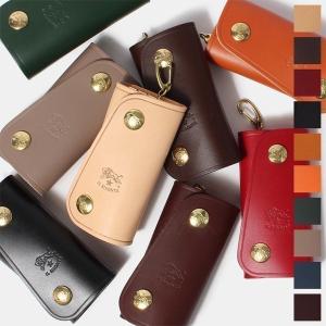 IL BISONTE キーケース イルビゾンテ レザー CARAMEL キャラメル A0378 5402300090 メンズ レディース