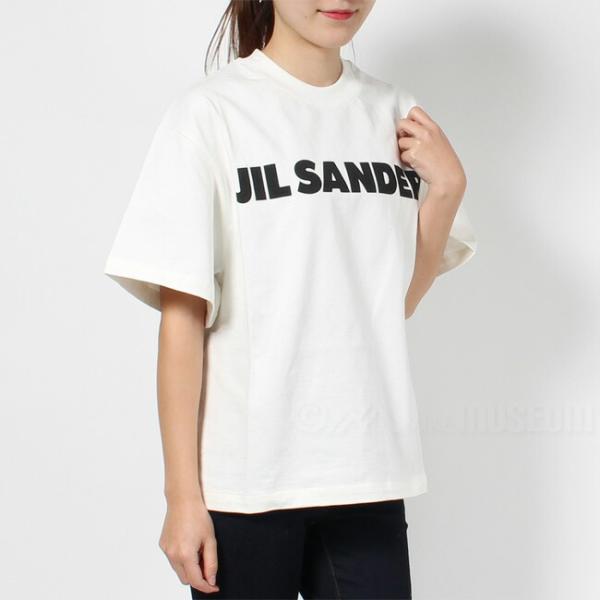 JIL SANDER ジルサンダー レディース Logo T-Shirt ロゴTシャツ カットソー ...