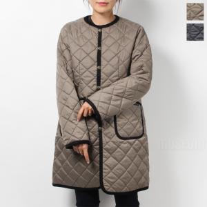 LAVENHAM ラベンハム キルティングジャケット コート CREW NECK COAT WOMENS クルーネックコートウィメンズ レディース ポリエステル LV6114 0502CP｜mike-museum