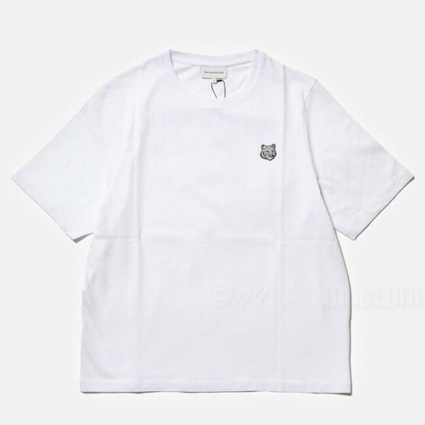 MAISON KITSUNE メゾンキツネ Tシャツ BOLD FOX HEAD PATCH COM...