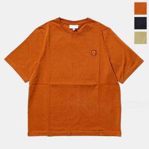 MAISON KITSUNE メゾンキツネ Tシャツ BOLD FOX HEAD PATCH COMFORT TEE SHIRT レディース MW00127KJ0119｜mike-museum