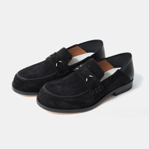 メゾンマルジェラ Maison Margiela ローファー シューズ 靴 レディース スウェード S58WR0090 T8013 公式買蔵 メゾンマルジェラS58WR0090 T8013ローファーシューズ40 P2820 ローファー/革靴
