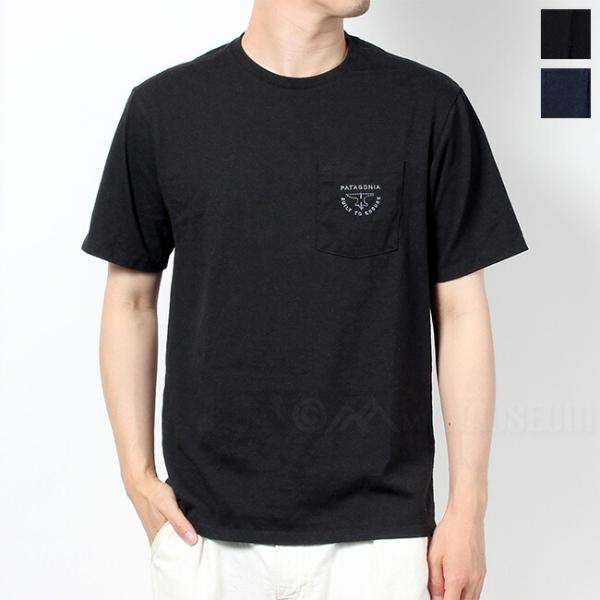 patagonia Tシャツ ポケット FORGE MARK CREST POCKET RESPON...