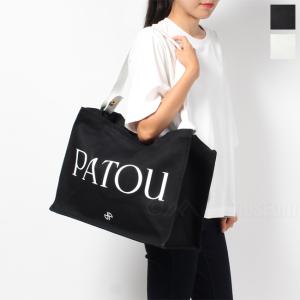 PATOU パトゥ トート ショルダーバッグ CANVAS TOTE キャンバストート レディース コットン AC0240076｜mike-museum