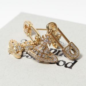 VIVIENNE WESTWOOD ヴィヴィアンウエストウッド ピアス アクセサリー LUCRECE EARRINGS ルークリーズ イヤリング レディース 真鍮 62030043-R102交換不可｜mike-museum