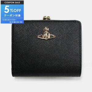 VIVIENNE WESTWOOD ヴィヴィアンウエストウッド 二つ折り財布 SAFFIANO WALLET FR PKT 5107004CU-S000B｜mike-museum