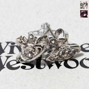 VIVIENNE WESTWOOD ヴィヴィアンウエストウッド ピアス イヤリング NANO SOLITAIRE EARRINGS 62010037｜mike-museum