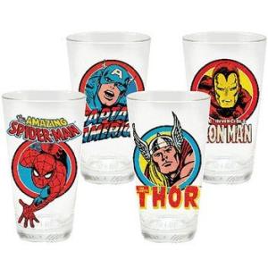 MARVEL マーベル グラスセット フェイス