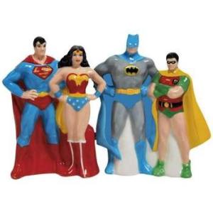 DCコミック ソルト＆ペッパー 陶器製 スーパーヒーローズ バットマン