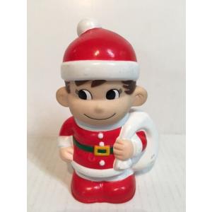 不二家（FUJIYA） 【レア度】◎不二家ペコちゃん サンタ 足長人形