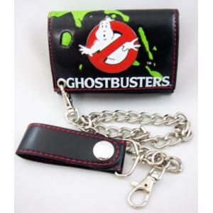 GHOST BUSTERS スライムロゴ ゴーストバスターズ 財布 チェーン付きウォレット サイフ レターパック｜mikestore