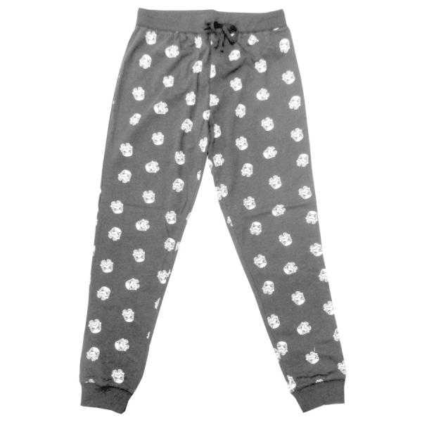 スターウォーズ STAR WARS　トルーパー フェイス 総柄 ルームパンツ (BK)　スウェットパ...