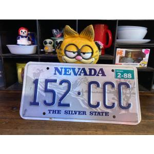 ナンバープレート Number Plate ヴィンテージ ネバダ州 Nevada 激レア　レターパック｜mikestore