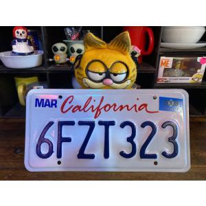 ナンバープレート Number Plate ヴィンテージ カルフォニア 激レア　レターパック｜mikestore