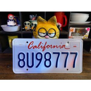 ナンバープレート Number Plate ヴィンテージ カルフォニア 激レア　レターパック｜mikestore