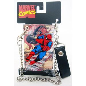 マーベル Marvel SPIDER MAN スパイダーマン 財布 ウォレットチェーン付 レターパック