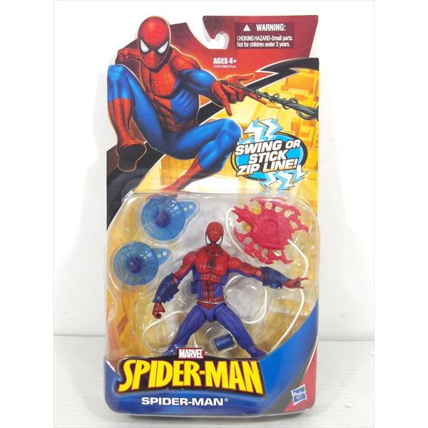 マーベル MARVEL スパイダーマン SWING OR STICK ZIP LINE フィギュア ...