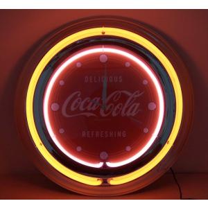 コカコーラ 白熊 Coca Cola クロック ネオン サイン 時計 ジュース コカコーラ 白熊 Coca Cola クロック ネオン サイン 時計 ジュース