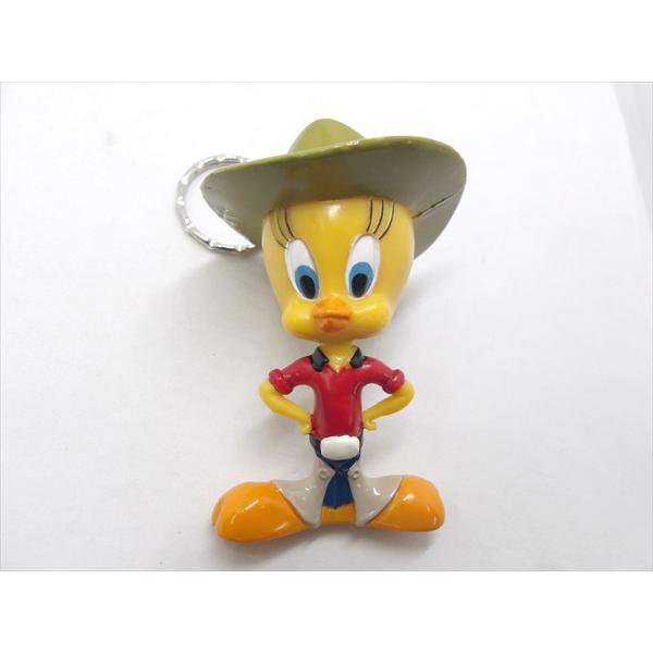 【ルーニー・テューンズ /LOONEY TUNES】トゥイーティー キーホルダー ウエスタンハット ...