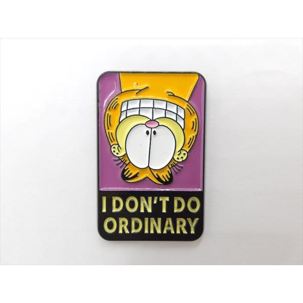 【ピンバッジ/pin badge】Garfield I DON'T DO ORDINARY ピンズ ...