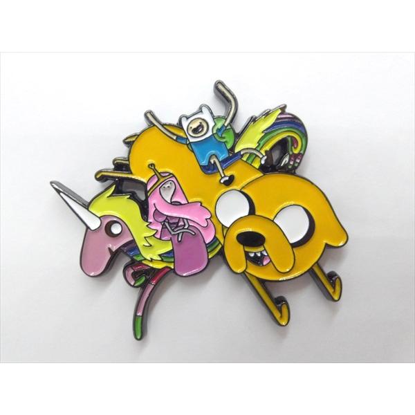 【ピンバッジ/pin badge】Adventure Time フィン ジェイク バブルガム レイニ...
