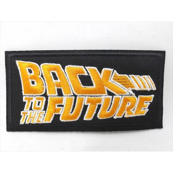 【ワッペン/patch】Back to the Future ロゴマーク アイロンワッペン ワッペン...