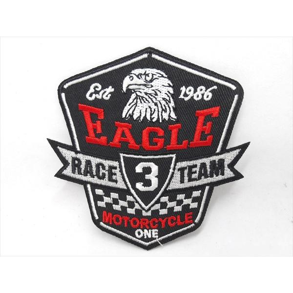 【ワッペン/patch】EAGLE RACE TEAM アイロンワッペン ワッペン アイロンパッチ ...