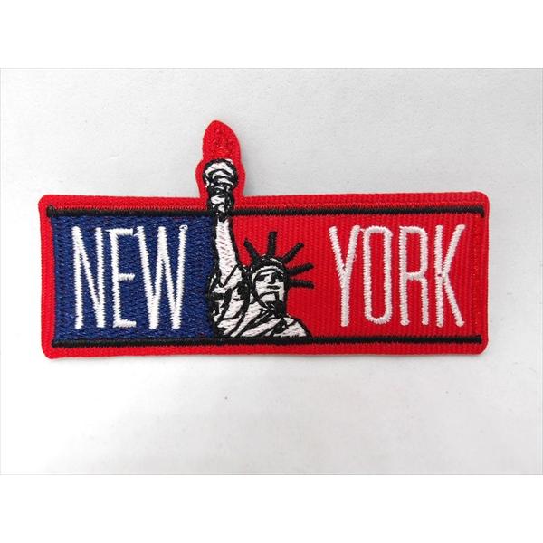 【ワッペン/patch】NEW YORK 自由の女神 アイロンワッペン ワッペン アイロンパッチ ア...