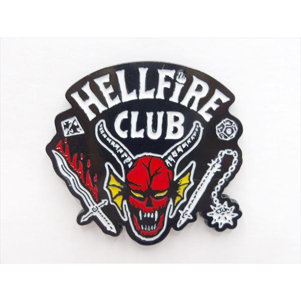 【ピンバッジ/pin badge】Stranger Things HELL FIRE CLUB ピン...