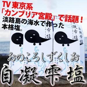 淡路島の海水で作った本格塩自凝雫塩 おのころしずくしお 170g