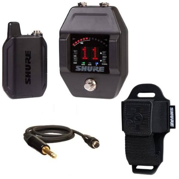 【Gator SH-BODYPACK-PBK-L (ワイヤレス送信機ホルダー)付】SHURE シュア...
