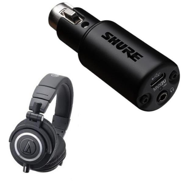 《新発売　即納可能》 SHURE シュアー MVX2U デジタルオーディオインターフェース + AT...