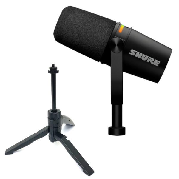 ポッドキャスト USB-C XLR 出力 カーディオイド ダイナミック マイク SHURE シュアー...