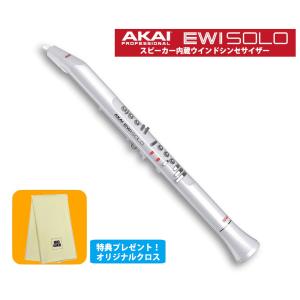 AKAI EWI SOLO Special Edition White ホワイト ウインドシンセサイザー アカイ スピーカー内蔵 《オリジナルクロスプレゼント》