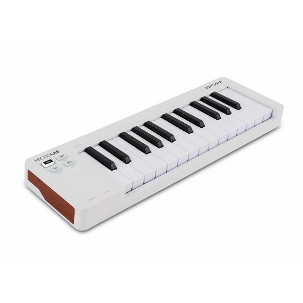 Arturia MIDIキーボード 25鍵盤 MicroLab MK3 WH ホワイト