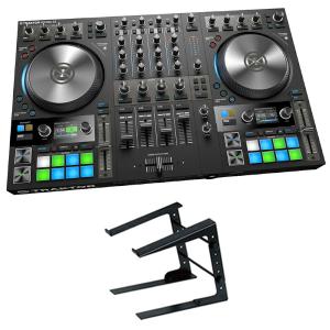 Native Instruments NI TRAKTOR KONTROL S4 MK3 + PCスタンド LT-100B  セット [4CH DJコントローラー]