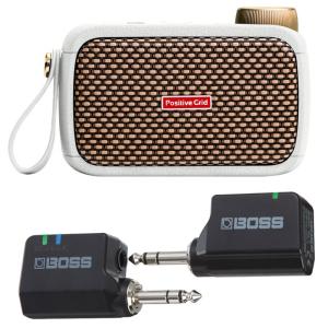 Positive Grid Spark GO Pearl ギターアンプ 小型 ホワイト ポータブル