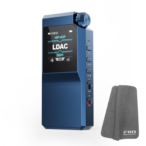 FIIO Bluetooth アンプ BTR17 ブルー (FIO-BTR17-L）《ロゴ入りクロス...