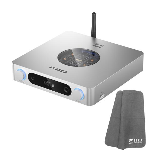 FIIO ヘッドホンアンプ K13 R2R シルバー (FIO-K13R2R-S)  《ロゴ入りクロ...