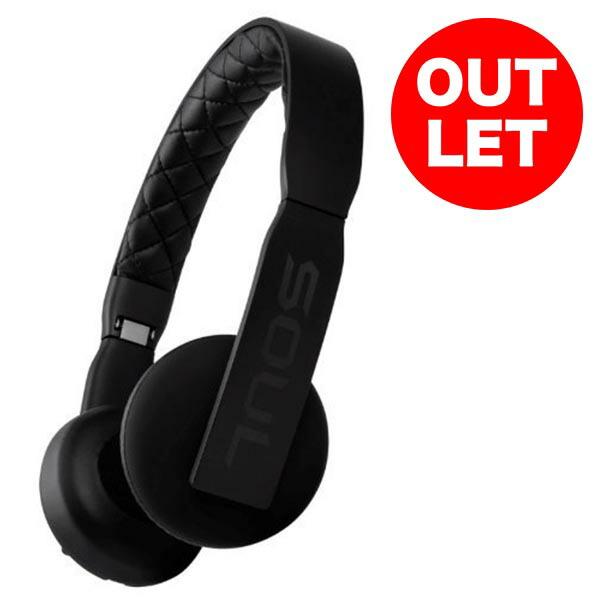 《アウトレット品》SOUL ソウル LOOP ブラック 有線ヘッドホン マイク内蔵リモコンケーブル付...