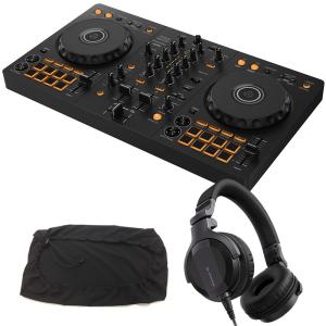 AlphaTheta DJコントローラー DDJ-FLX2 + ヘッドホン HDJ-CUE1 ダスト